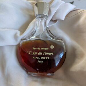 Vintage L'Air du Temps Eau de Toilette Lalique bottle